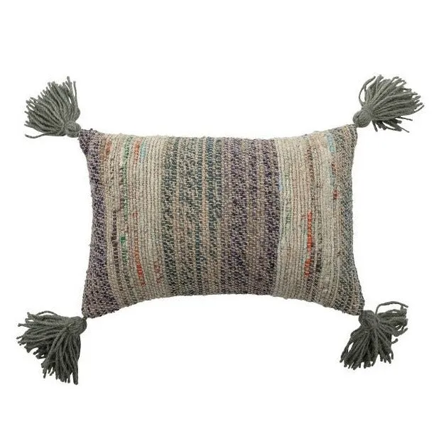Bloomingville Kissen gewebt JIAN mit Füllung 35x25 cm | Cozy Living
