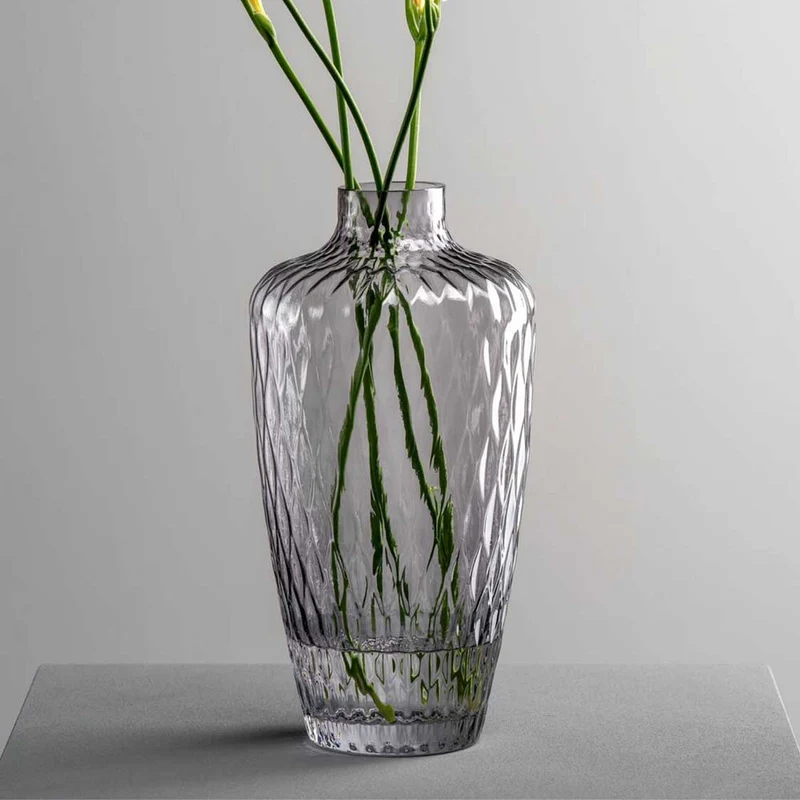 Vase GIULIA 28 cm grau