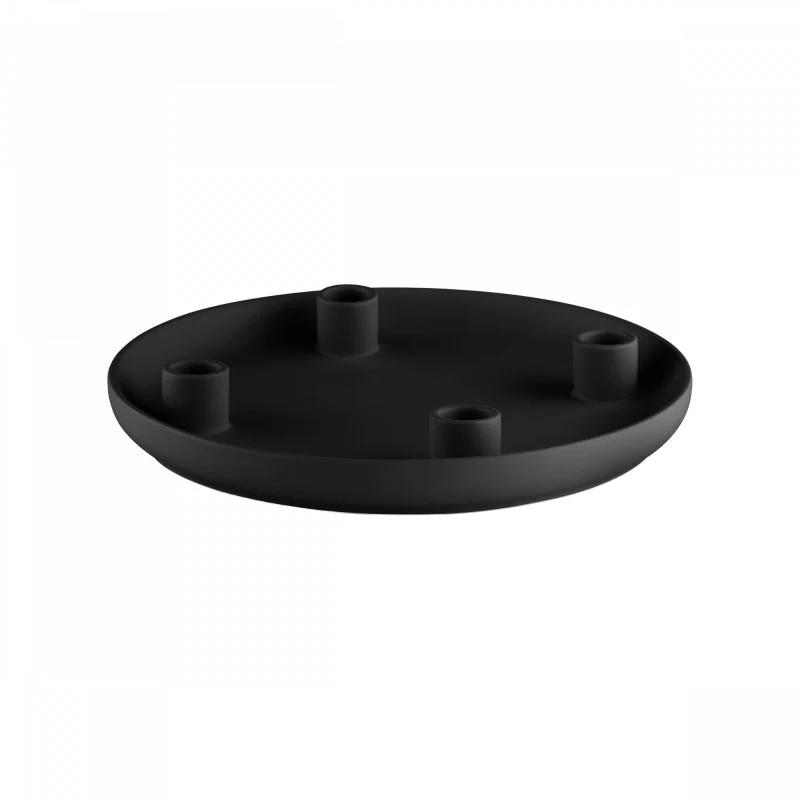 Advent Kerzenhalter VELA Schwarz Large - blomus