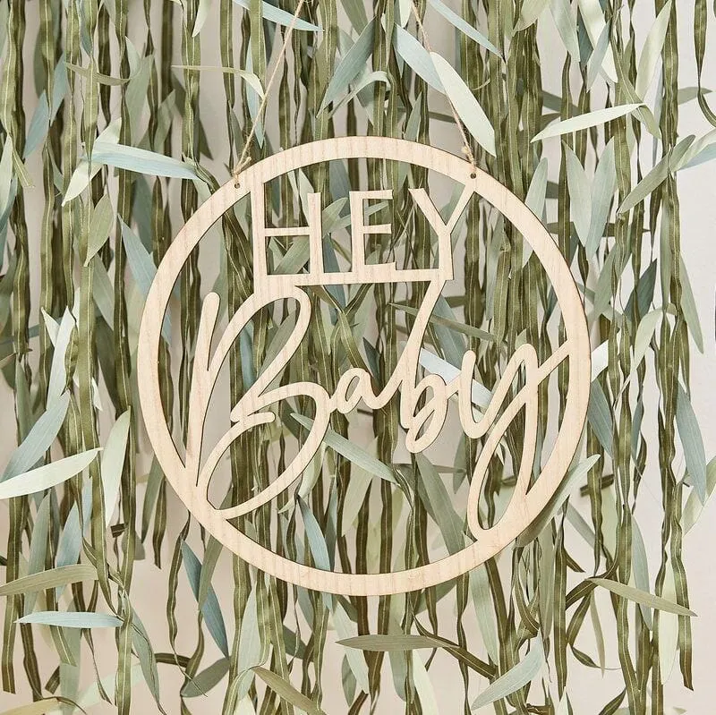 Holz Reifen Hey Baby