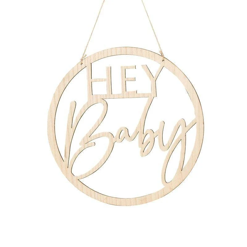 Holz Reifen Hey Baby
