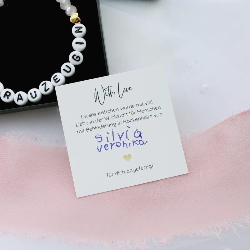 Armband Trauzeugin