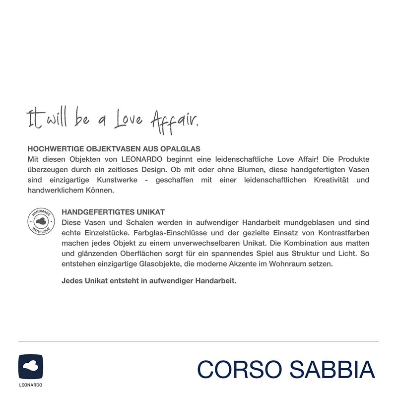 Schale CORSO SABBIA 40 cm
