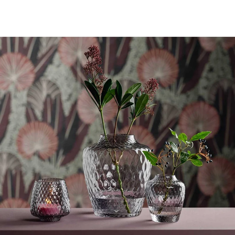 Vase GIULIA 20 cm grau