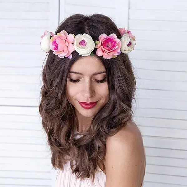 Blumenkranz farbig