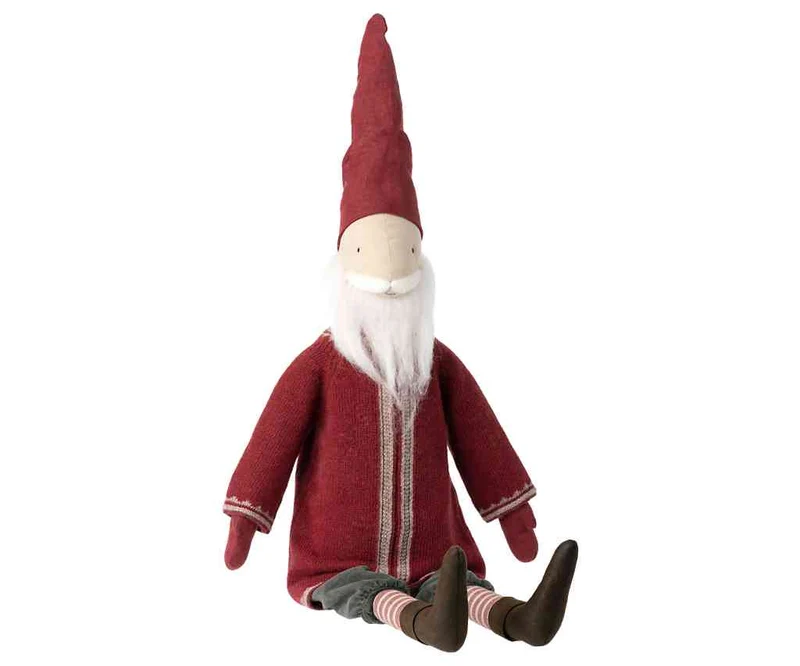 Maileg SANTA Weihnachtsmann 85 cm | Stoffpuppe Adventsdekoration Nikolaus