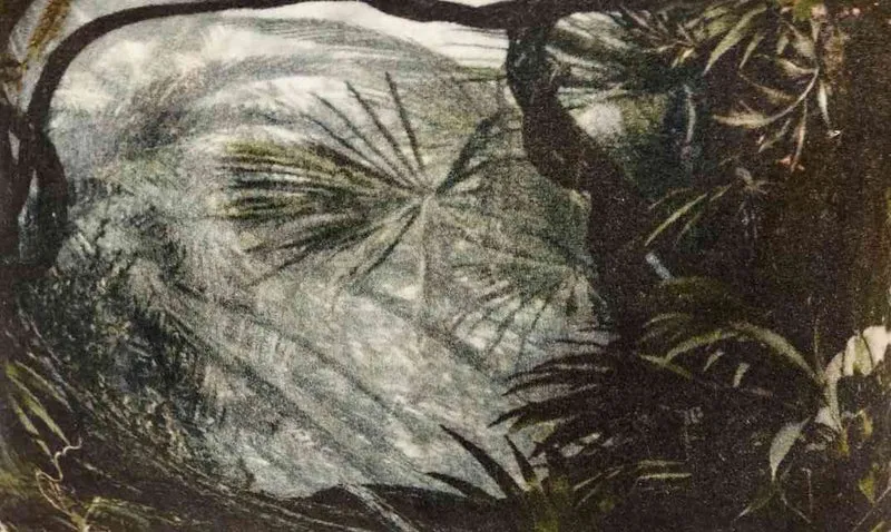 Kissen VELVET JUNGLE 55x40 cm mit Füllung 100% Baumwolle Samt | Limelight Living
