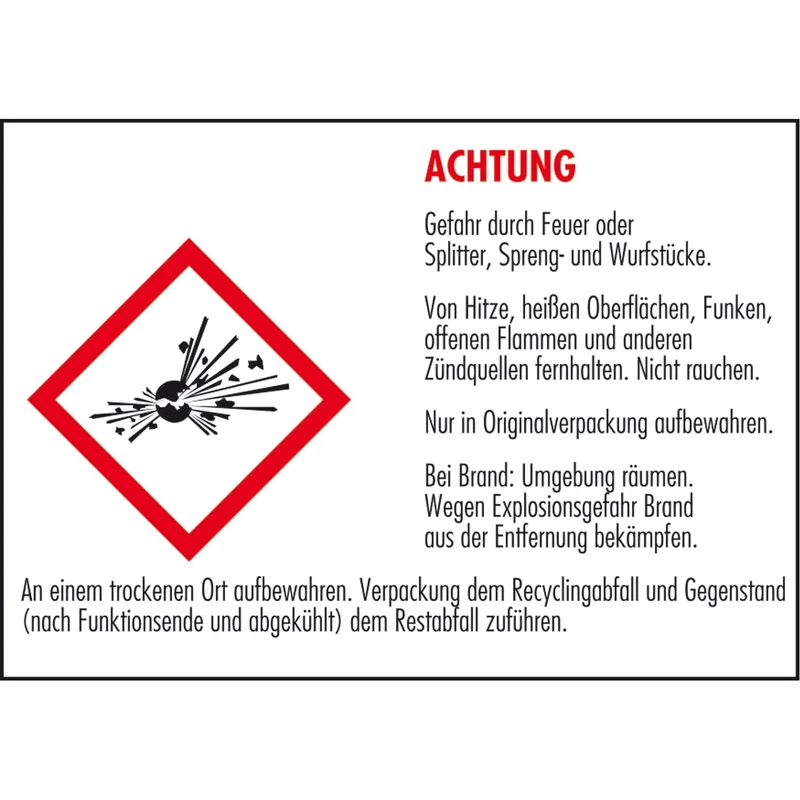 Knallschoten | 6er Schachtel