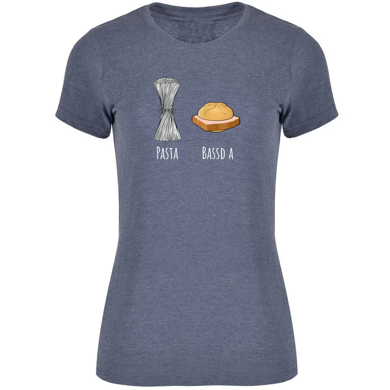Pasta - Bassd a Leberkas Damen Tshirt