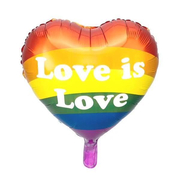 Folienballon Love is Love