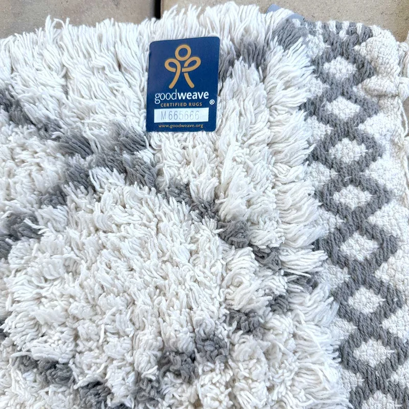 Beni Ourain Teppich in Beige / Grau