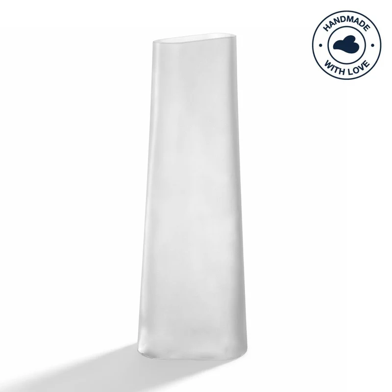 Vase TURNO 42 cm satiniert