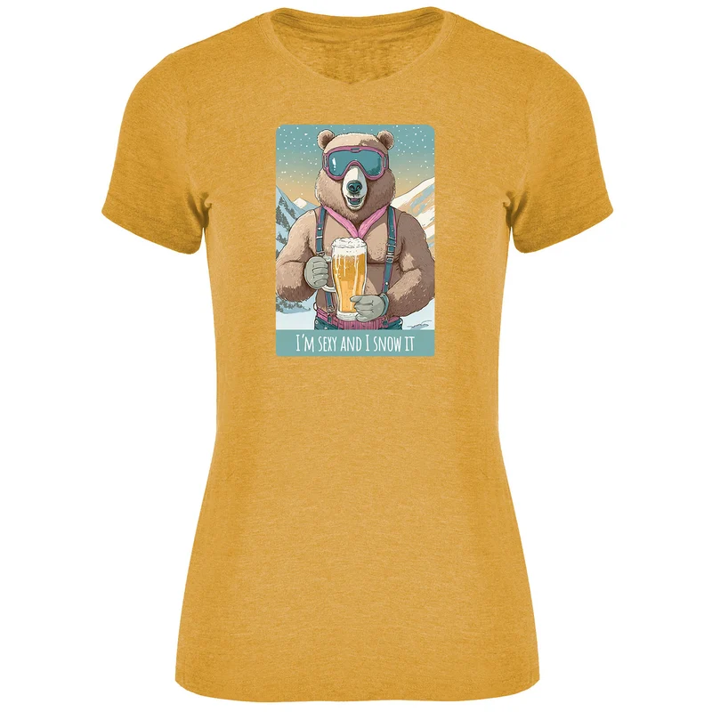 I´m sexy and I snow it Damen Tshirt