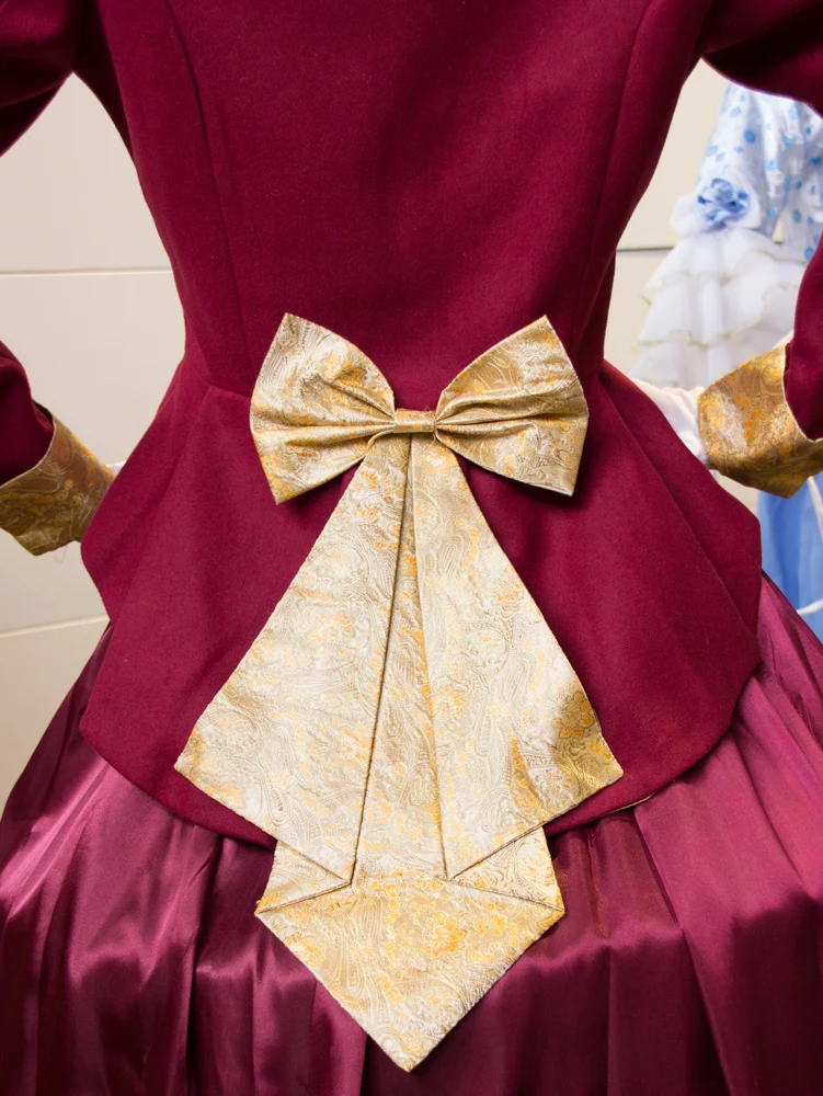 Biedermeier Lady Kostüm für Damen - Rot
