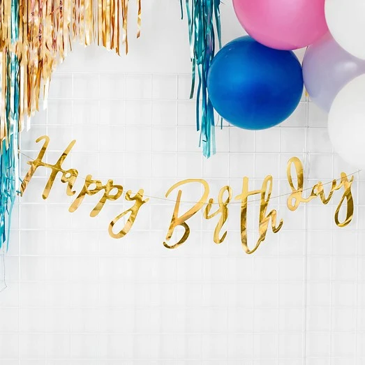 Girlande Happy Birthday
