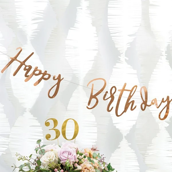Girlande Happy Birthday