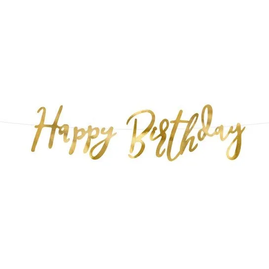 Girlande Happy Birthday