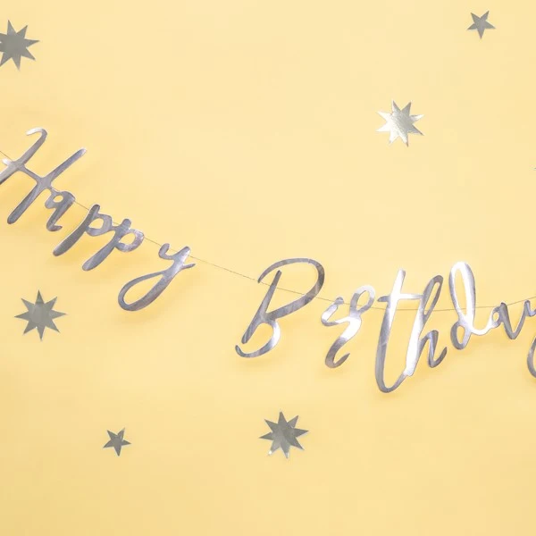 Girlande Happy Birthday
