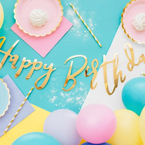 Girlande Happy Birthday