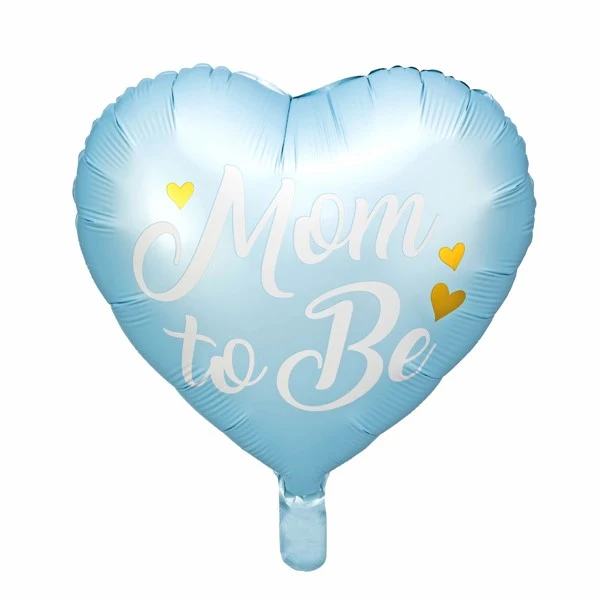 Folienballon Herz Mom to be