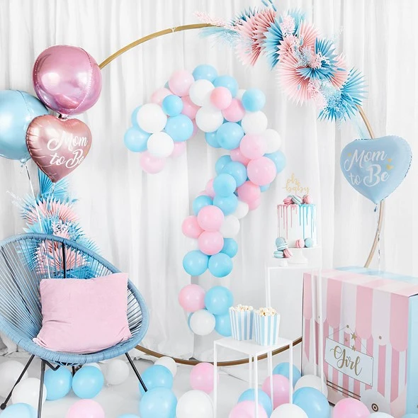 Folienballon Herz Mom to be