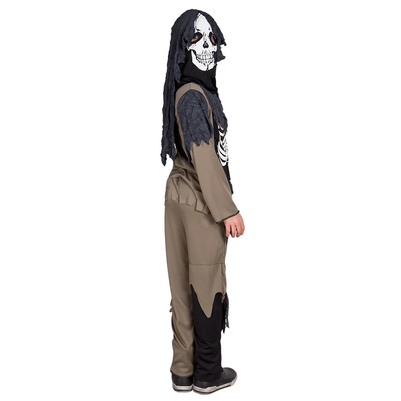 Kostüm Kid Zombie Skelett 7-9 J.