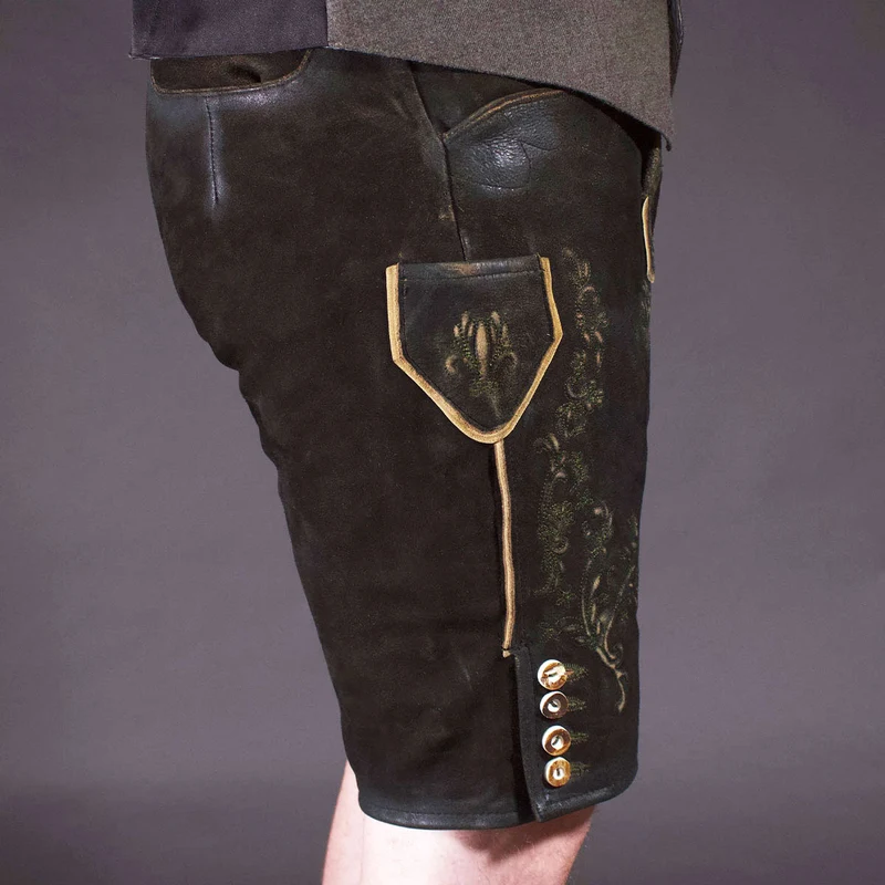Datschi Trachten Lederhose Valentin Schwarz