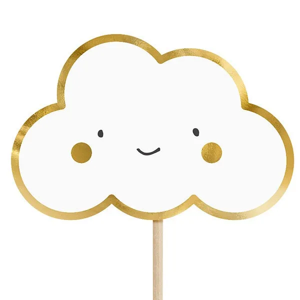 Cupcake Stecker Wolke und Engelsflügel