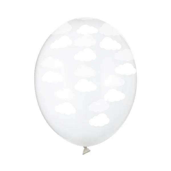 Luftballons Wolken (50 Stück)