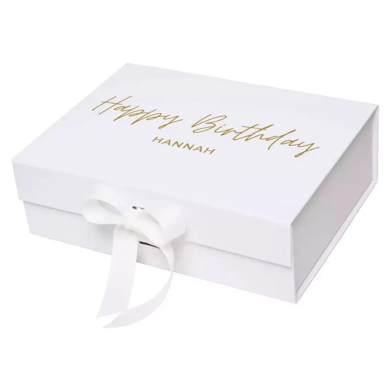 Personalisierte Geschenkbox zum Geburtstag