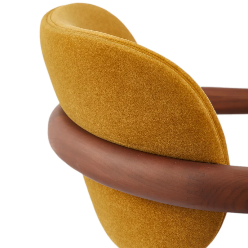 Armlehnstuhl SOFT HENRY gelb