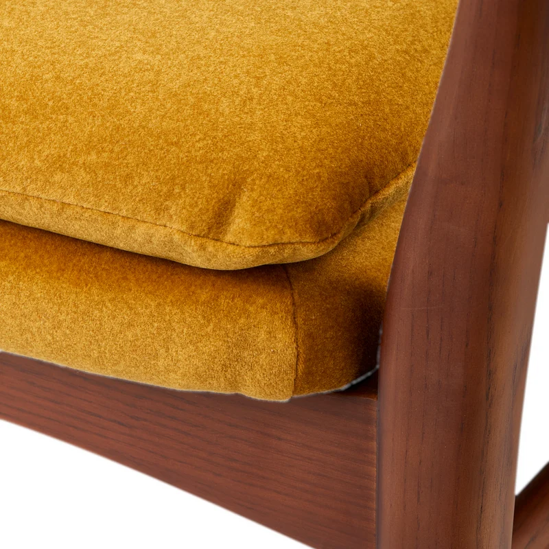 Lounge Chair SOFT PEGGY gelb