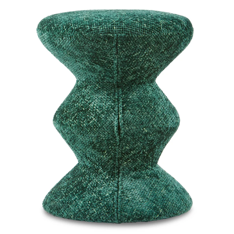 Hocker SOFT ZIG ZAG grün