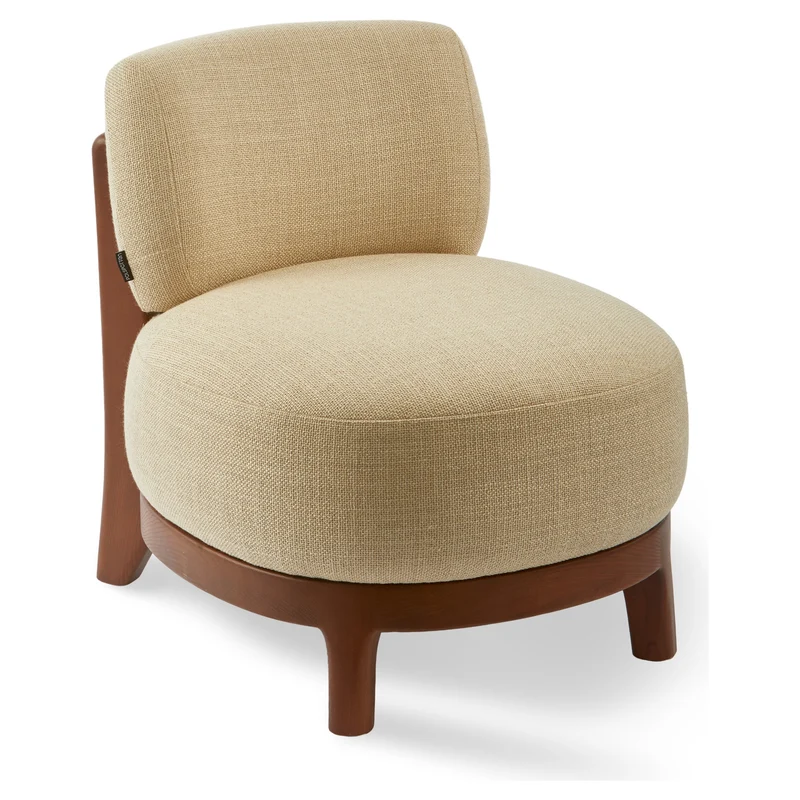 Lounge-Sessel SMOOTH FABRIC FIZZ beige