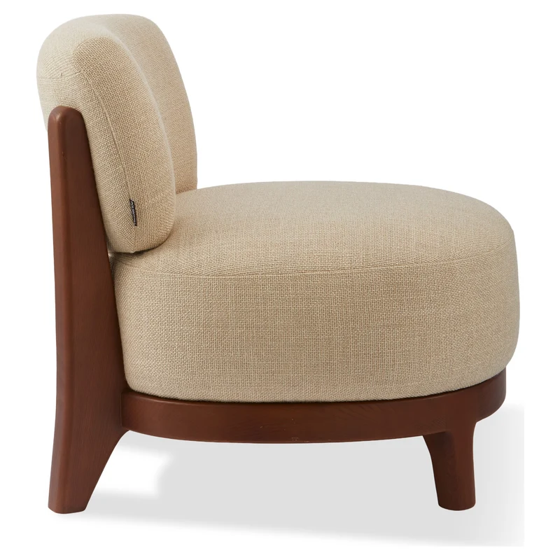 Lounge-Sessel SMOOTH FABRIC FIZZ beige