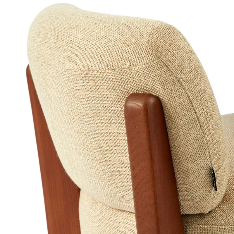 Lounge-Sessel SMOOTH FABRIC FIZZ beige