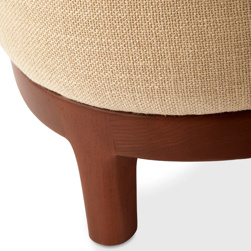 Lounge-Sessel SMOOTH FABRIC FIZZ beige