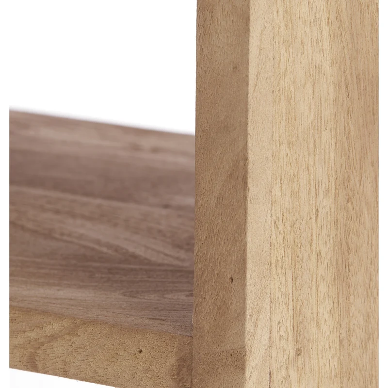 Hochregal DANE dunkelgrau-braun 100x35x200cm