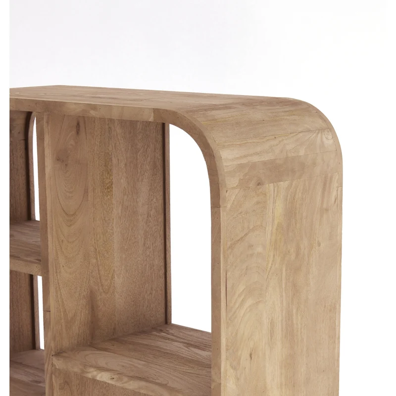Hochregal DANE dunkelgrau-braun 100x35x200cm