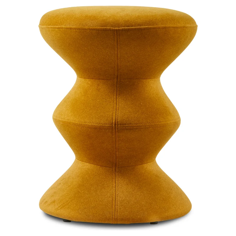 Hocker SOFT ZIG ZAG gelb