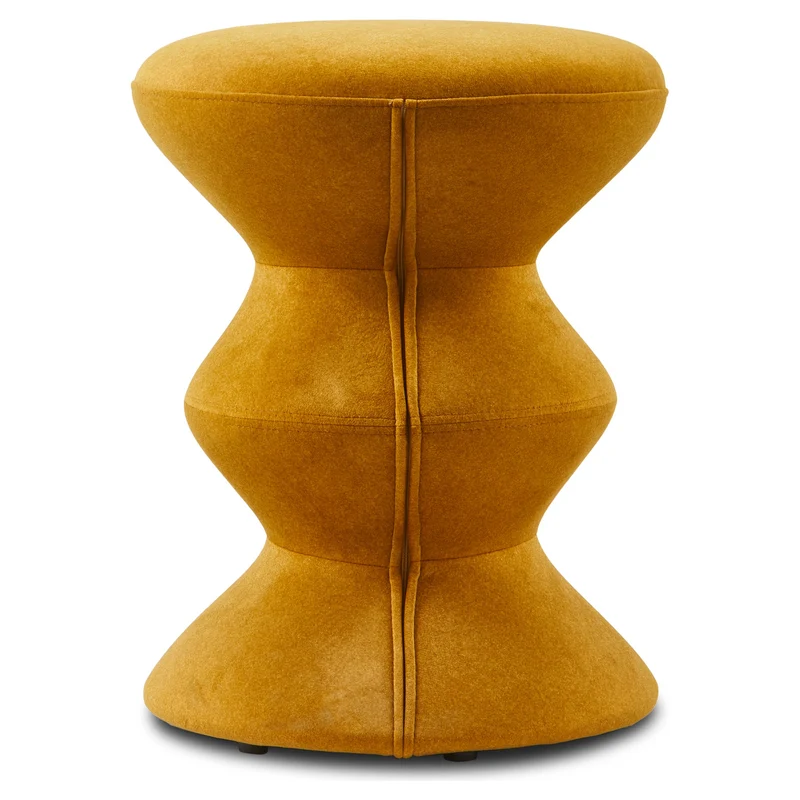 Hocker SOFT ZIG ZAG gelb