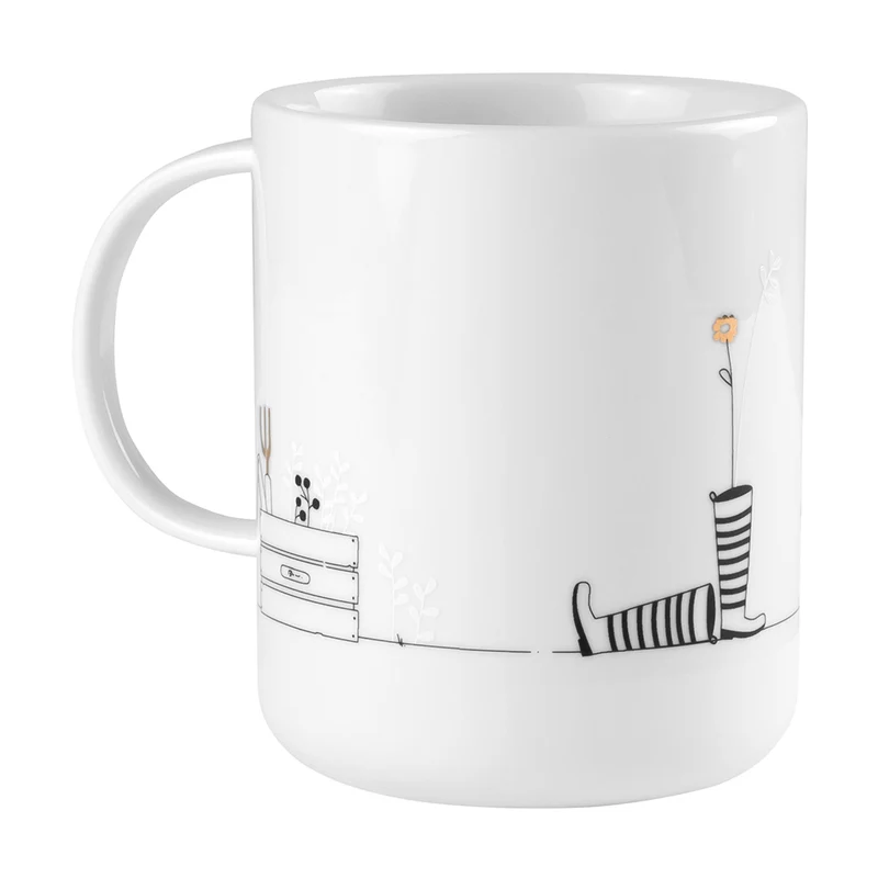 Räder Geschenktasse Garten