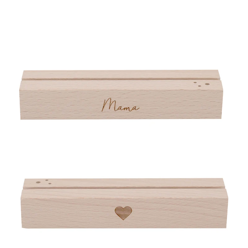 Eulenschnitt Karten- und Trockenblumenständer Mama 2er-Set 12 cm