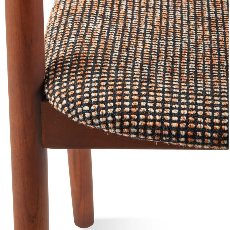 Armlehnstuhl SPECKLED HENRY braun