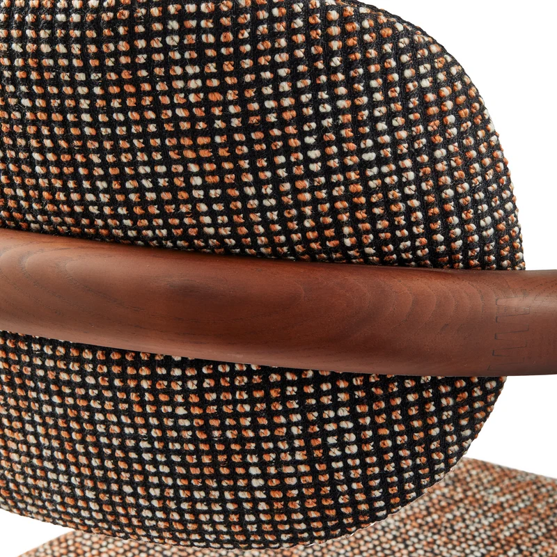 Armlehnstuhl SPECKLED HENRY braun