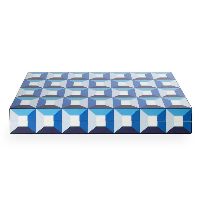 Backgammon Set SORRENTO blau