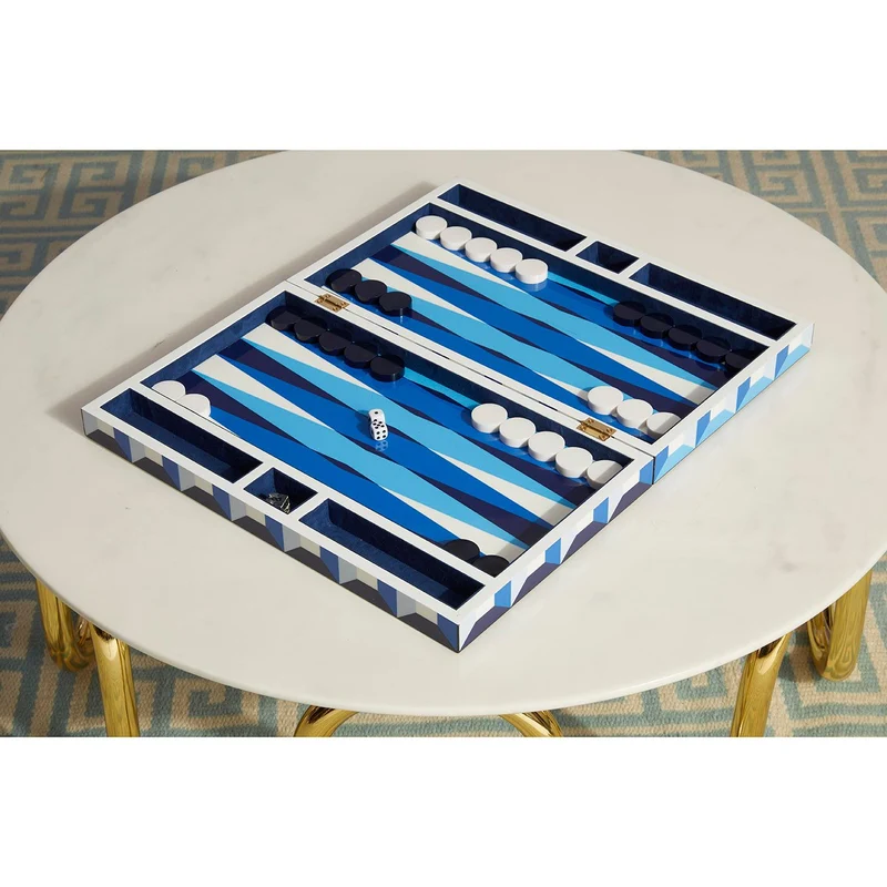Backgammon Set SORRENTO blau