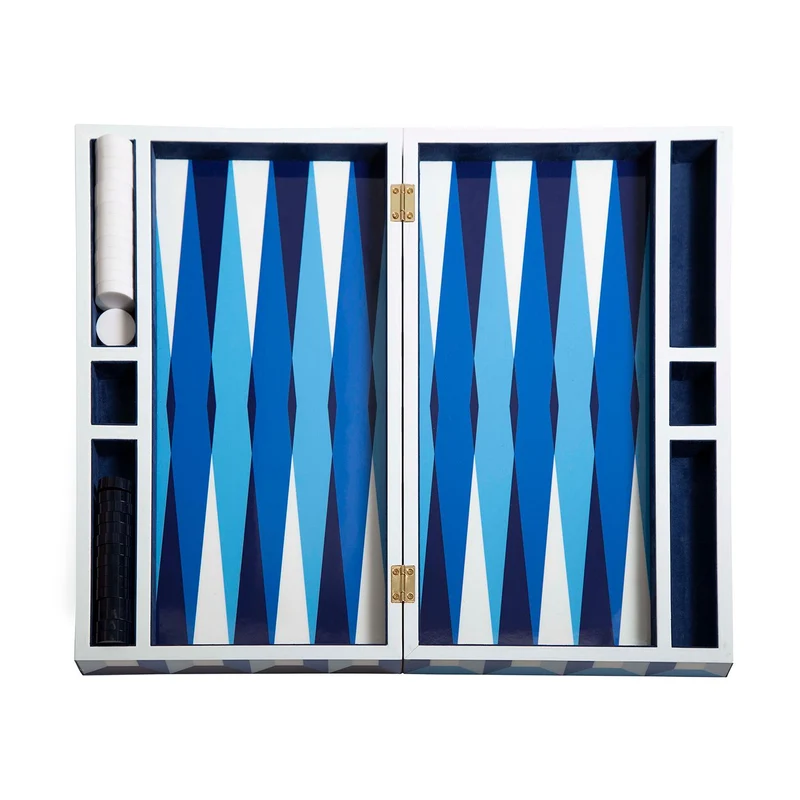 Backgammon Set SORRENTO blau