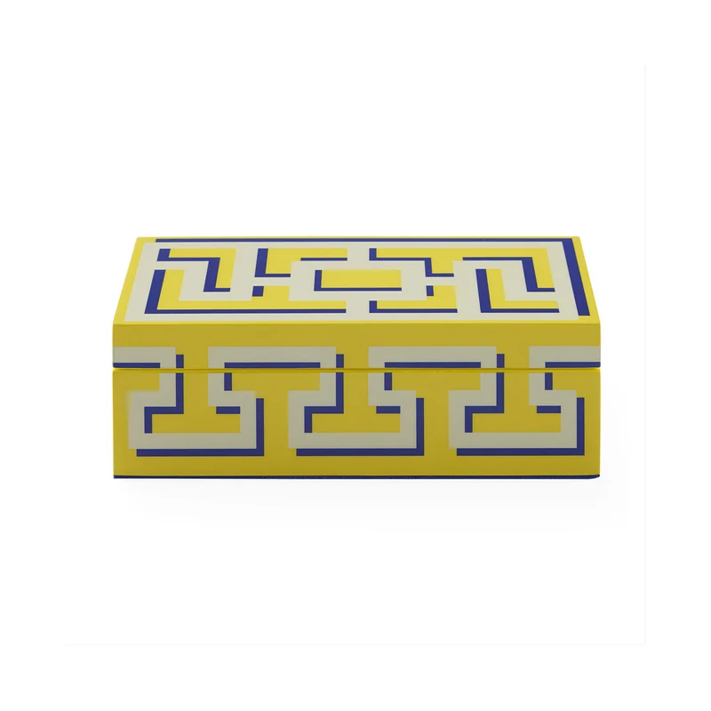Design Box LABYRINTH S gelb
