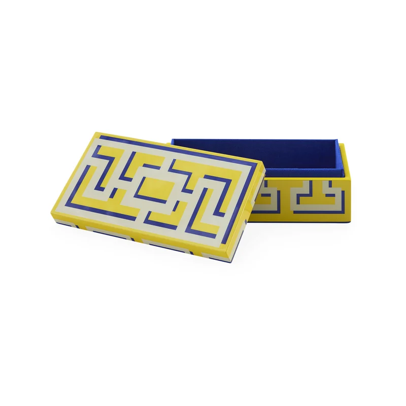 Design Box LABYRINTH S gelb